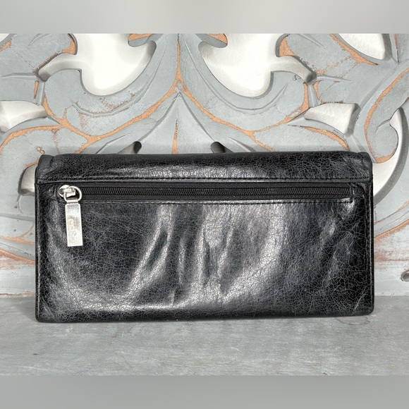 HOBO Black Leather Clutch - Picture 2 of 13